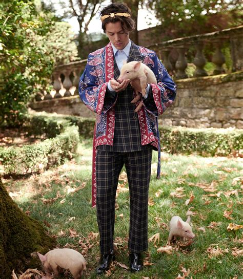 Harry Styles For Gucci Men's Tailoring 2018 